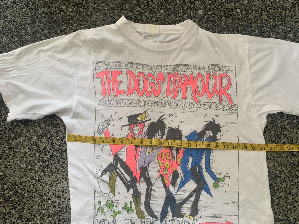 Band Tees × Vintage Vintage 90s The Dogs D”Amour English Rock Band T shirt Size US L / EU 52-54 / 3 - 7 Thumbnail