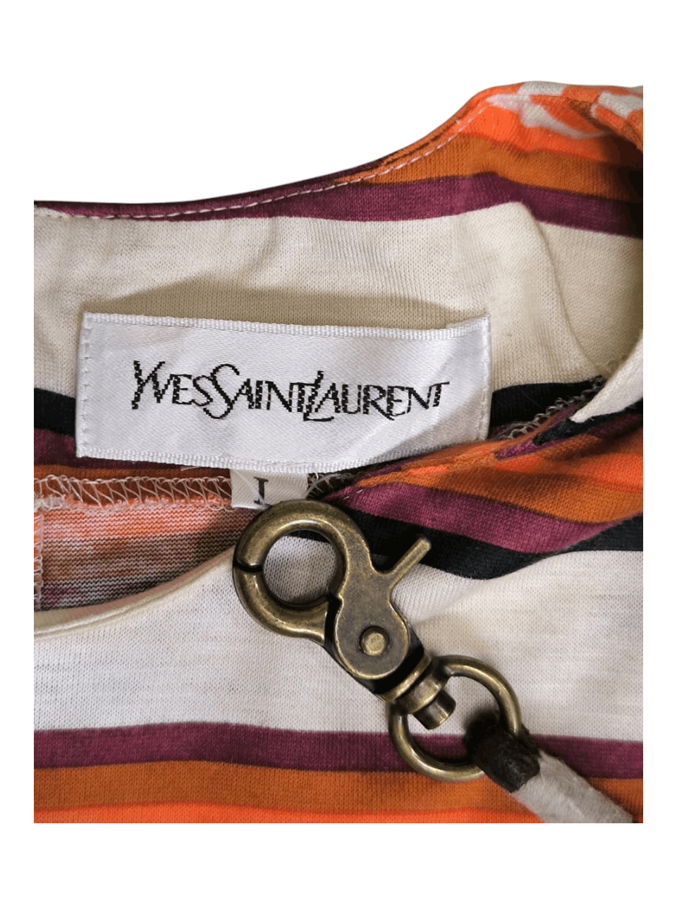 Yves Saint Laurent Mini Dress Saint Laurent Size L / US 10 / IT 46 - 6 Thumbnail
