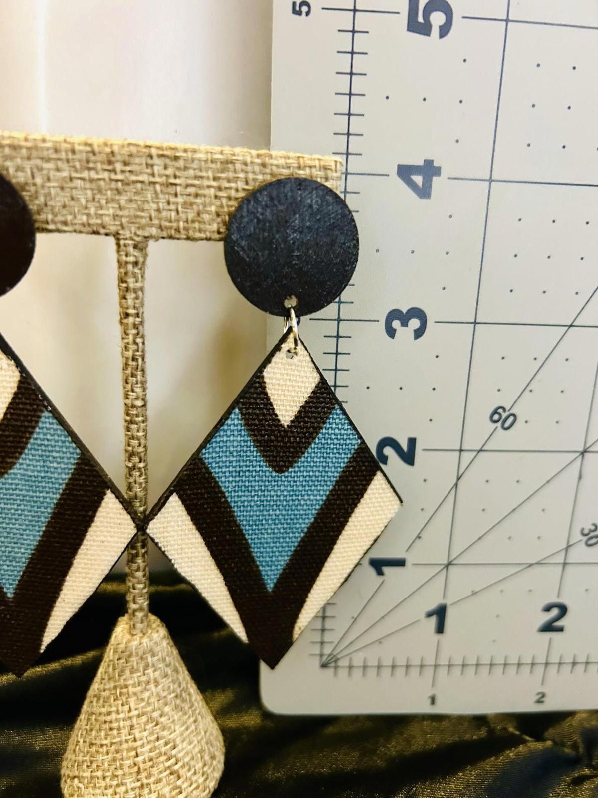 Designer Professional with Bold Cultural Elegance Earrings Size ONE SIZE - 2 Thumbnail