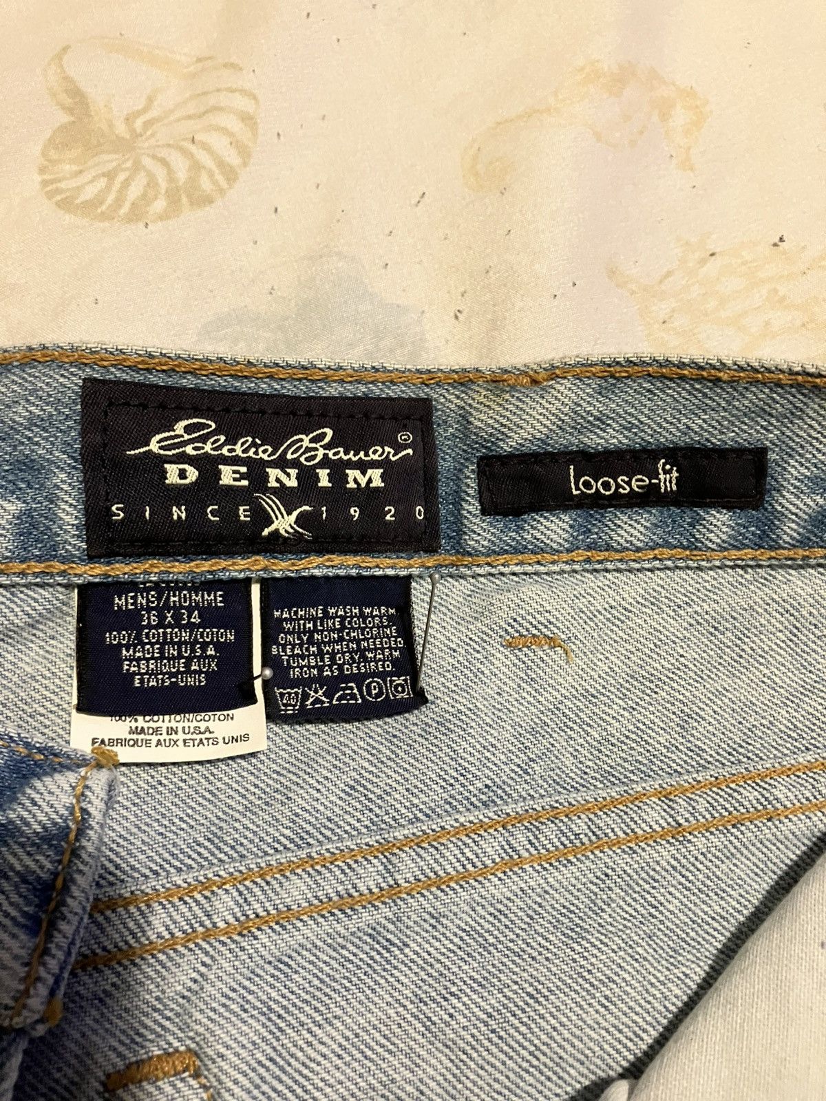 Eddie Bauer New Eddie Bauer denim jeans Size US 35 - 2 Thumbnail
