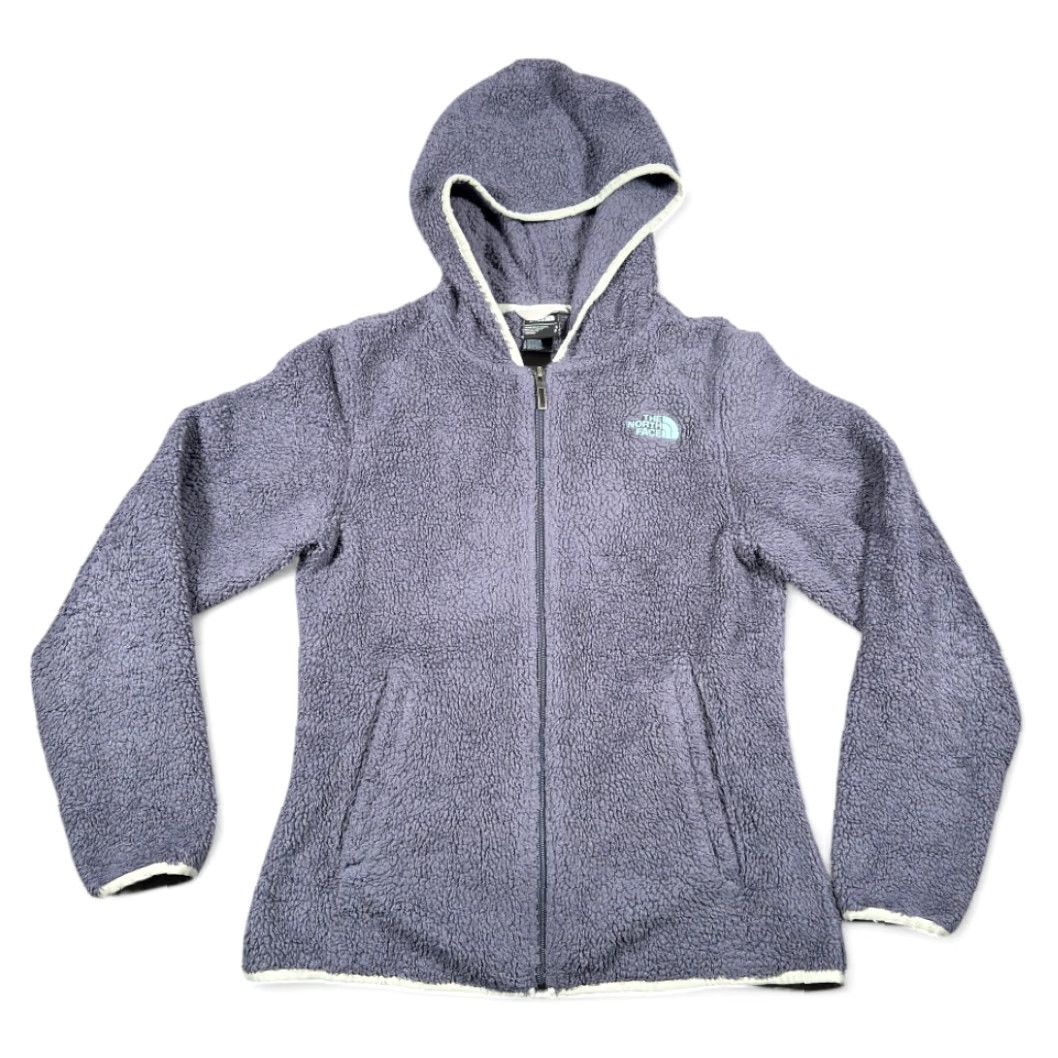 The North Face The North Face Jacket Womens SMALL Gray Hoodie Fleece Sherpa Outdoor Size S / US 4 / IT 40 - 2 Thumbnail