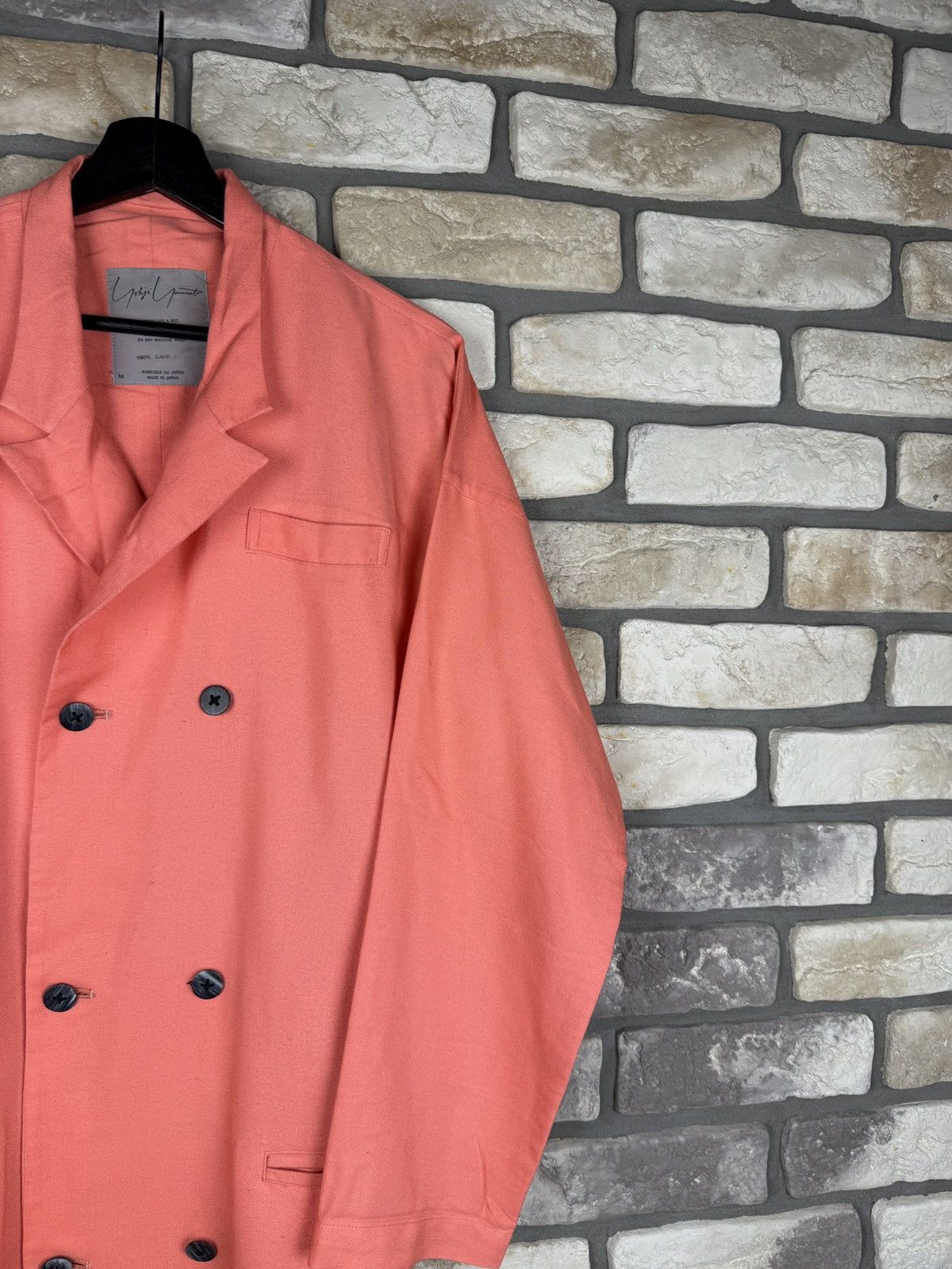 Japanese Brand × Vintage × Yohji Yamamoto Very rare oversize jacket trench coat Yohji Yamamoto Size M / US 6-8 / IT 42-44 - 4 Thumbnail