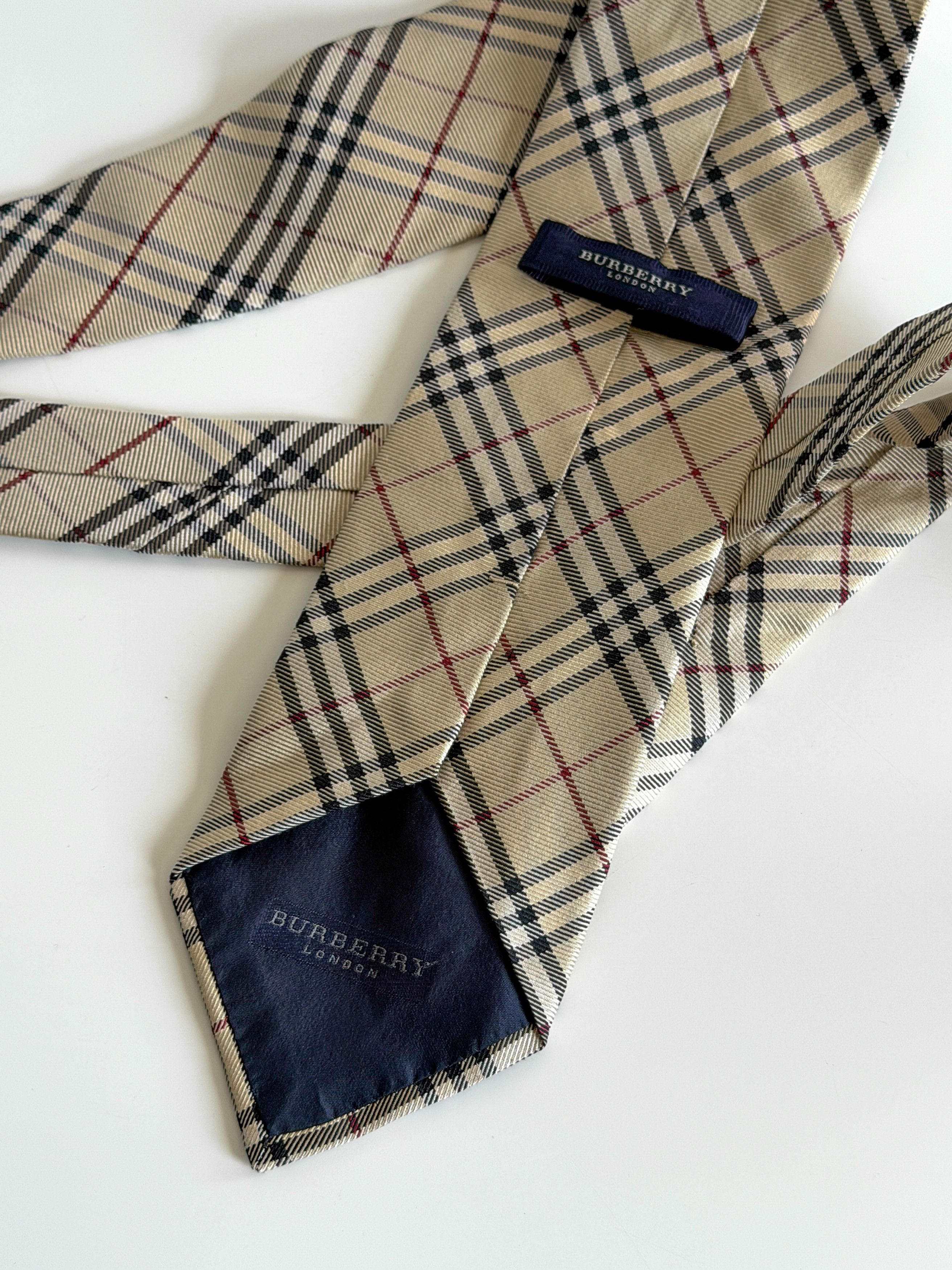 Burberry Burberry London Vintage Silk Cravat Made in Italy Size ONE SIZE - 6 Thumbnail