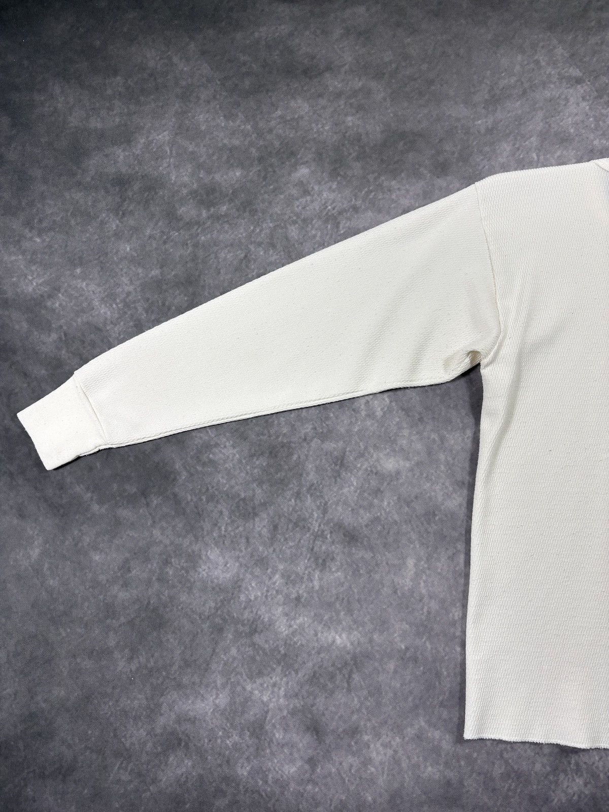 Vintage Vintage Thermal Longsleeve True Vintage Raschel Knit 80s 70s Size US S / EU 44-46 / 1 - 11 Thumbnail