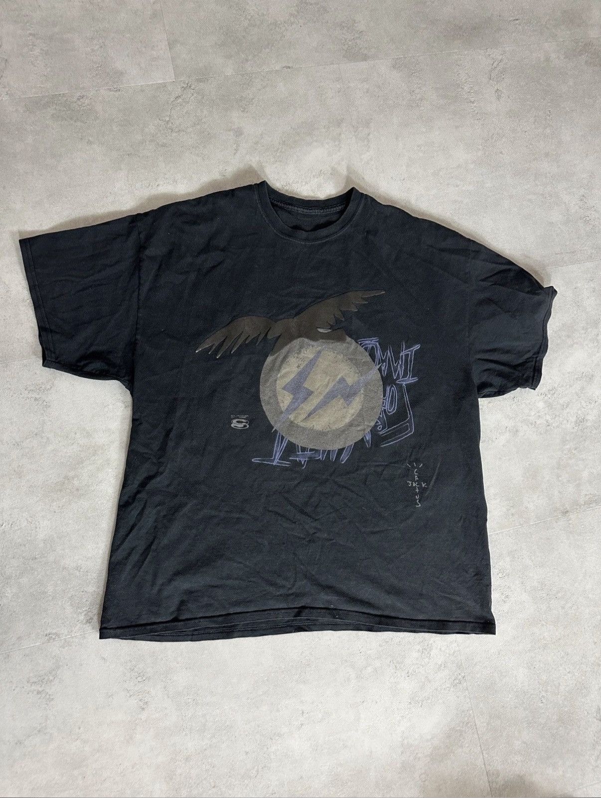 Travis Scott Cactus Jack Fragment T-shirt Size US XL / EU 56 / 4 - 1 Thumbnail