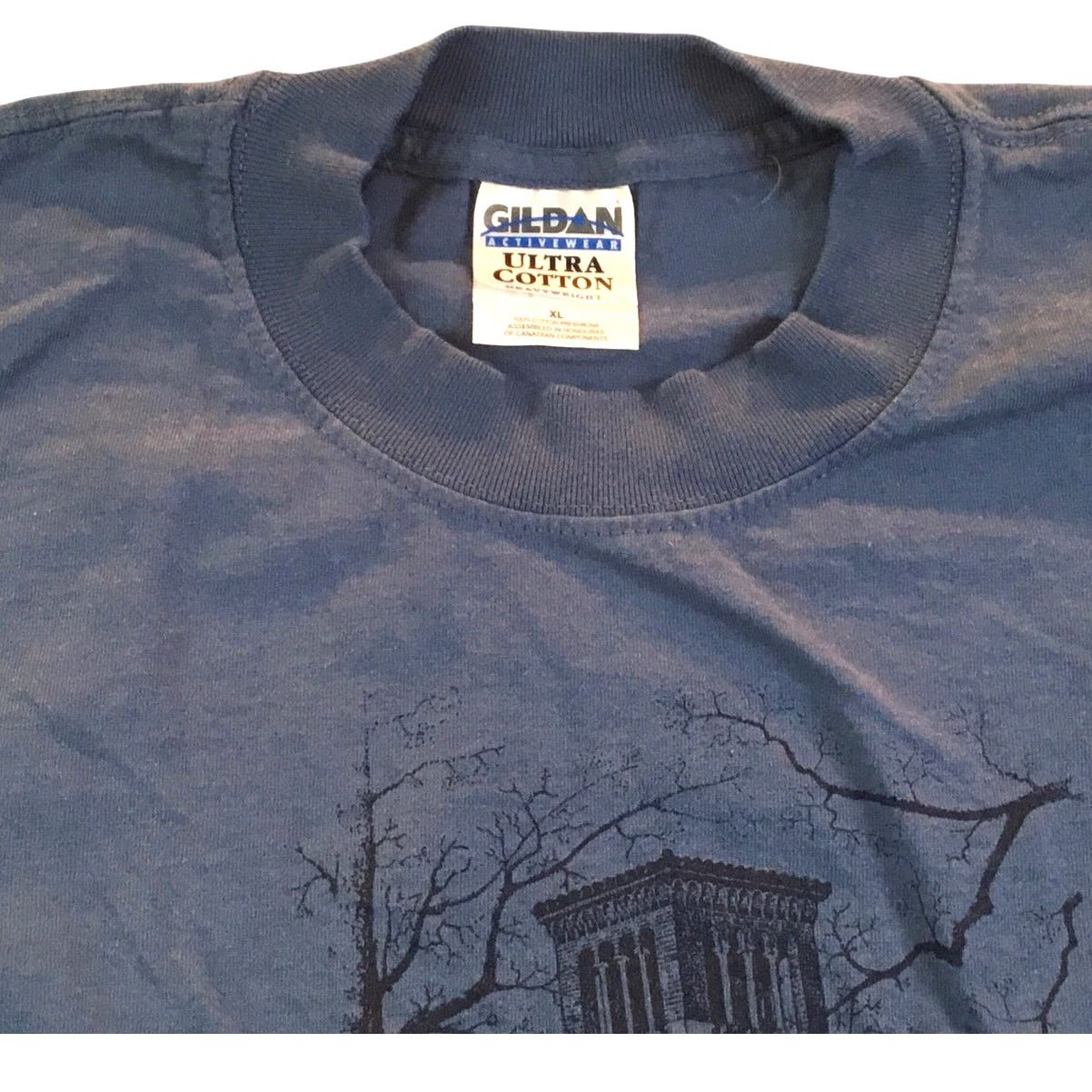 Gildan Chautauqua Miller Bell Tower T-Shirt Blue Lynn Campbell XL Size US XL / EU 56 / 4 - 3 Thumbnail