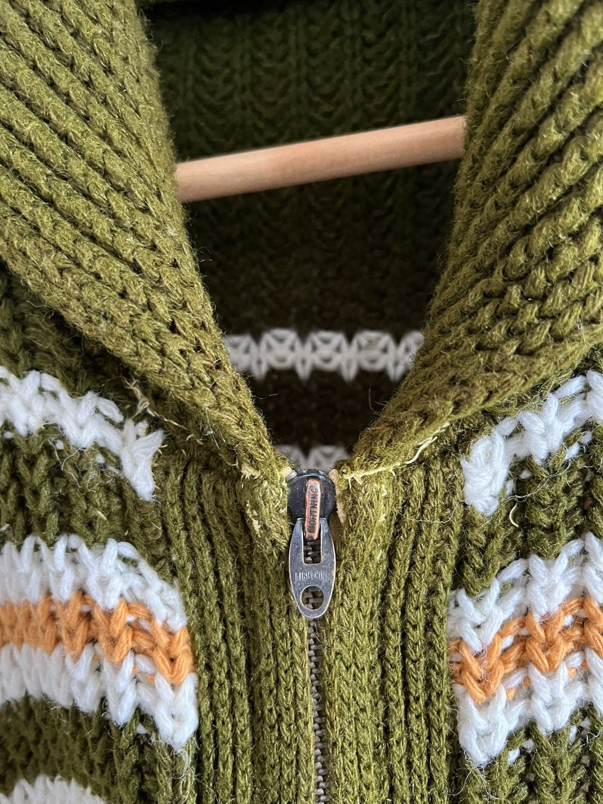 Vintage Vintage Buffalo Cowichan Knit Sweater Vintage Cardigan L/XL Size US L / EU 52-54 / 3 - 12 Thumbnail
