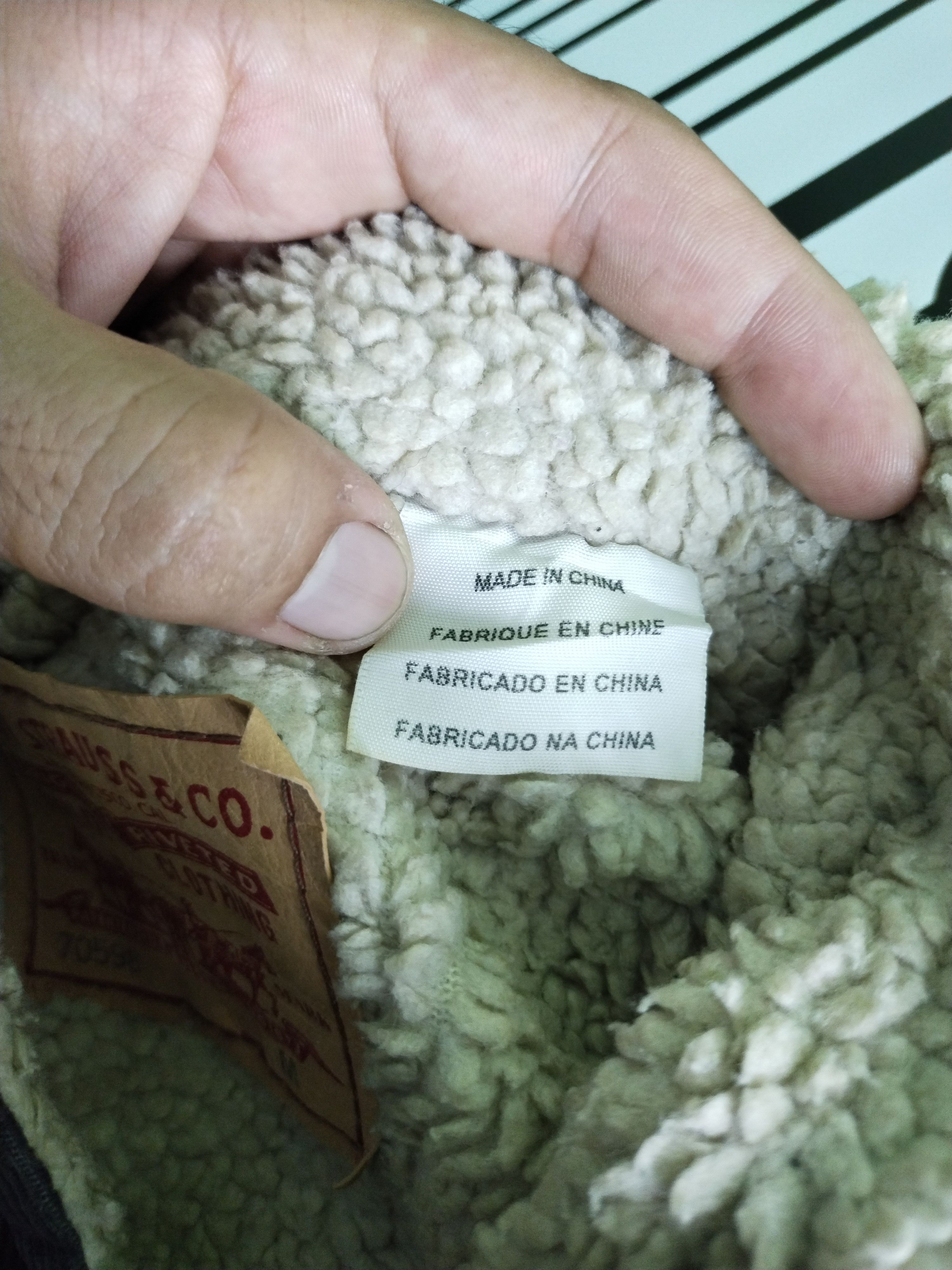 If Six Was Nine × Levi's × Levi's Vintage Clothing Vtg Levi's Sherpa Jacket Size US M / EU 48-50 / 2 - 9 Thumbnail
