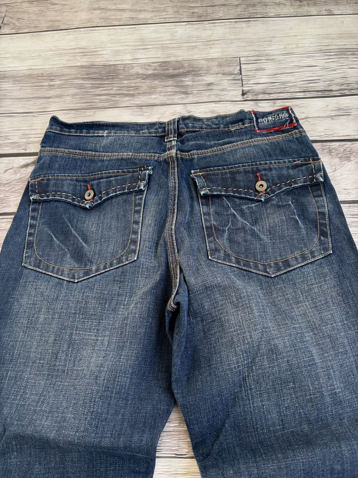 JNCO × Japanese Brand Vintage Baggy Rap sk8 Jnco Style Washed Jeans y2k Size US 32 / EU 48 - 4 Thumbnail