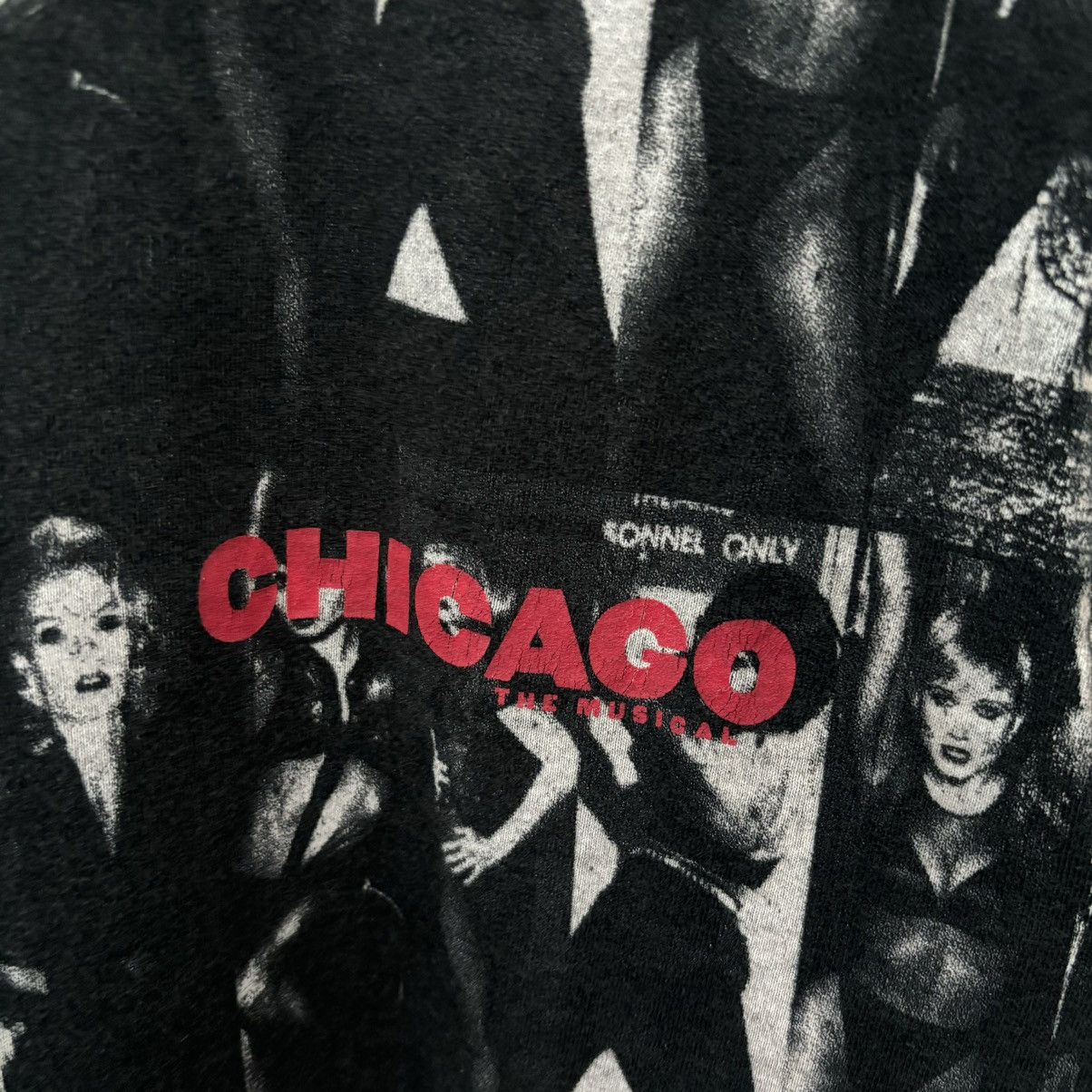 Vintage Vintage 90’s Chicago Musical All Over Print Shirt Bob Fosse Size US M / EU 48-50 / 2 - 3 Thumbnail