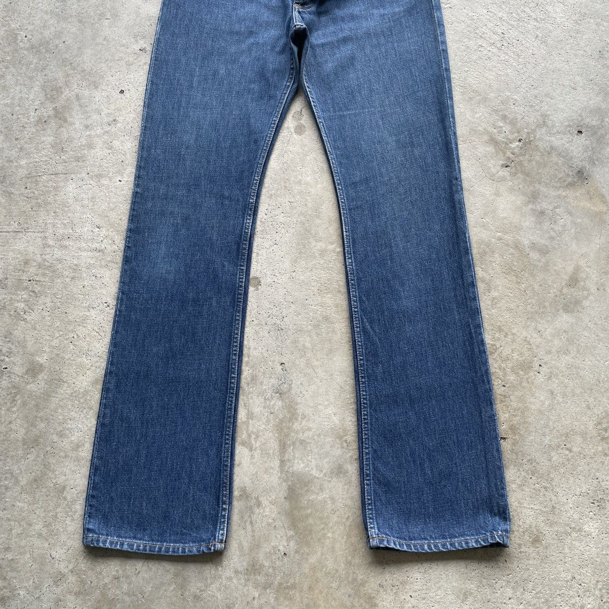 Helmut Lang 90s Vintage Helmut Lang Classic Cut BOOT Jeans Pants Denim Size US 29 - 4 Thumbnail