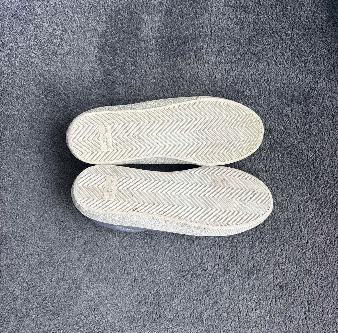 Saint Laurent Paris Saint Laurent Court Classic ‘Metallic Silver’ Size US 11 / IT 41 - 5 Thumbnail