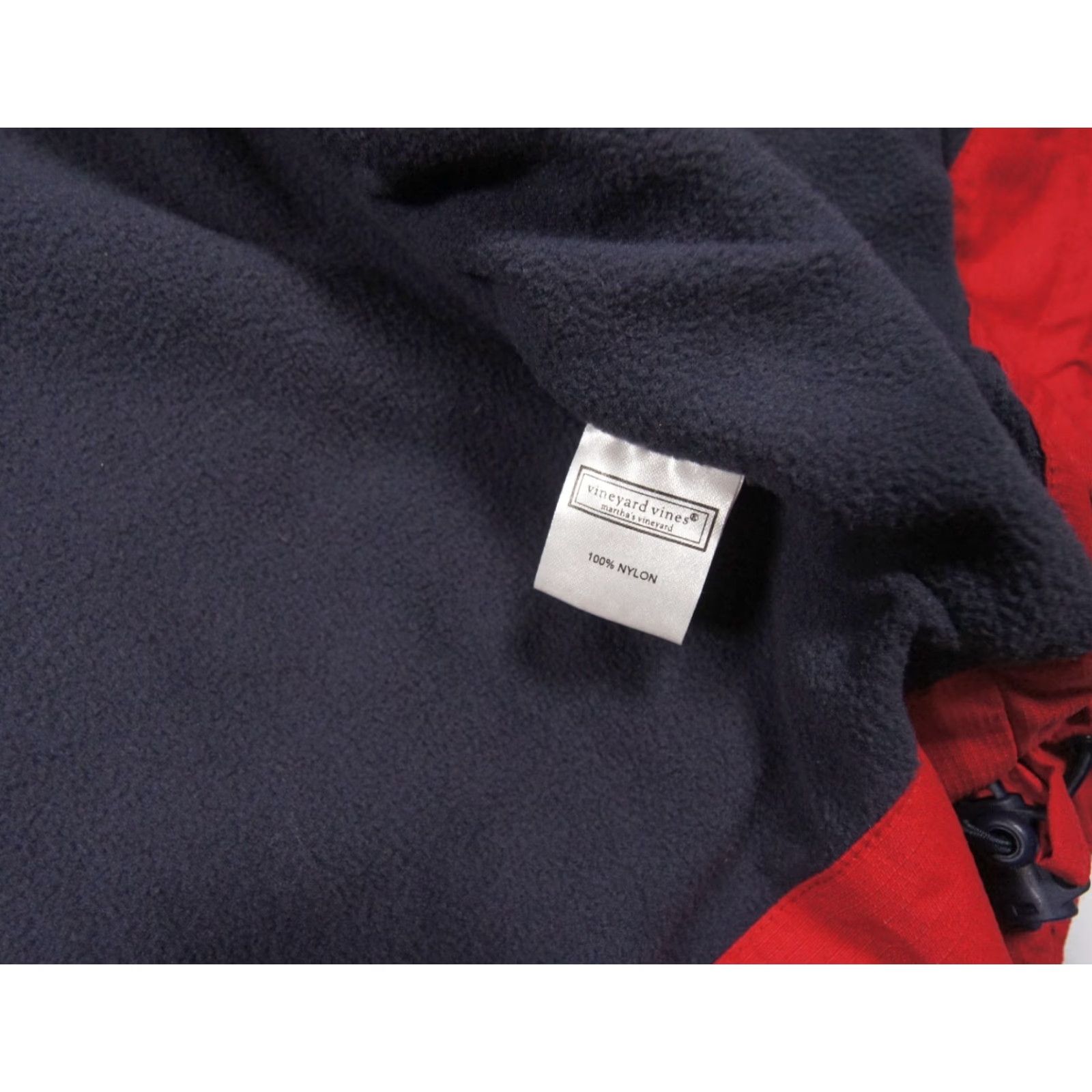 Vineyard Vines Vineyard Vines Vest Men's Medium Red Full Zip Sleeveless Nylon Outdoor Bomber Jacket (Adult M) Red Mens Size US M / EU 48-50 / 2 - 7 Thumbnail