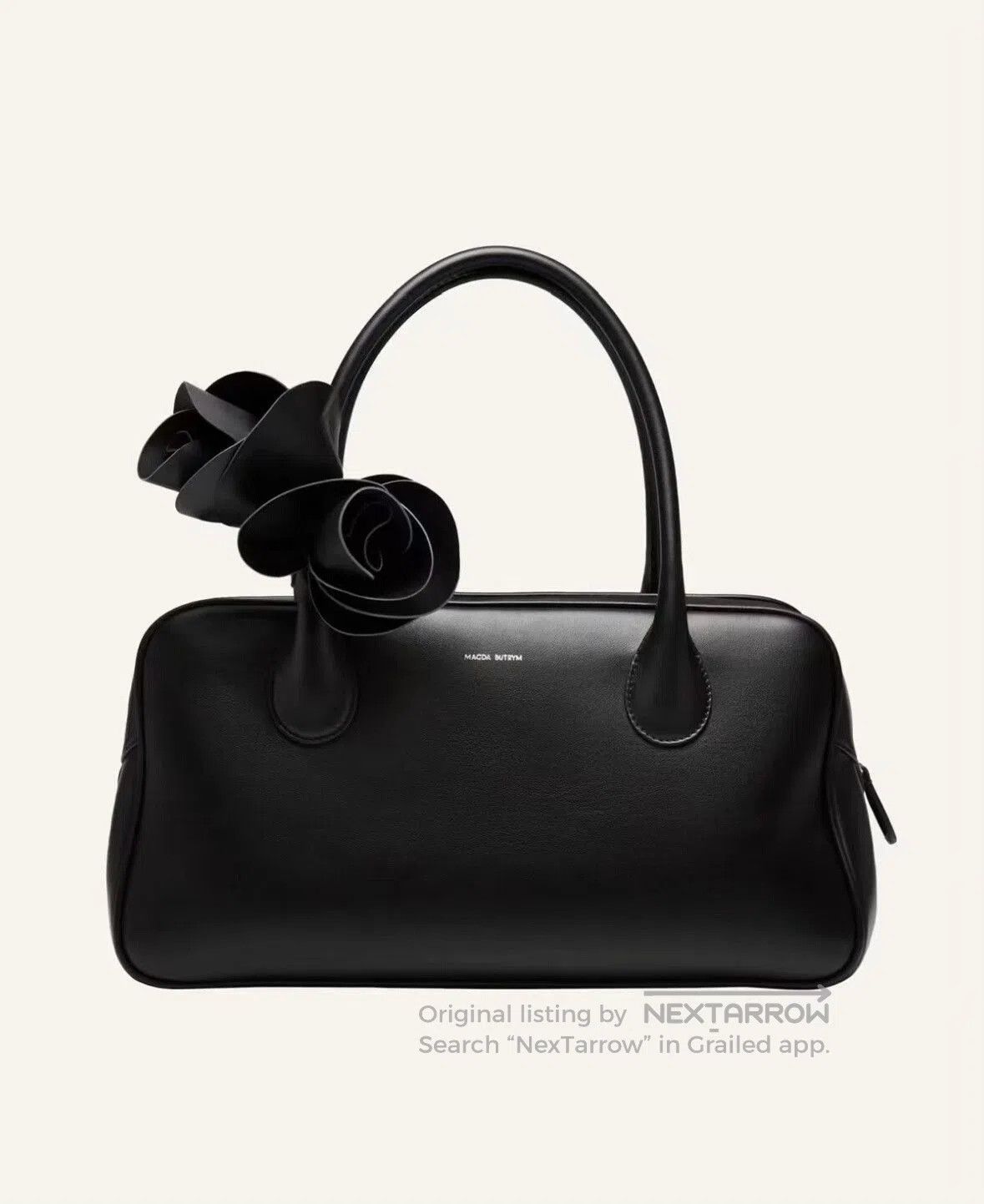 Magda Butrym Magda Butrym Black Bowling Bag. Size ONE SIZE - 2 Thumbnail