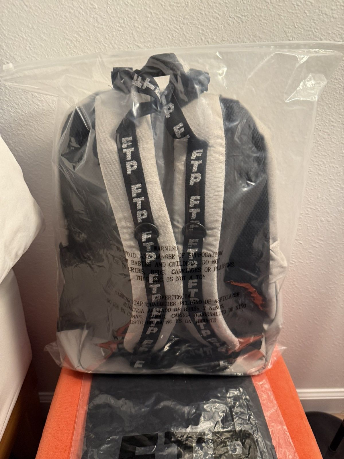 Fuck The Population FTP Cordura Bungee Backpack Gray/Black/3M Size ONE SIZE - 2 Thumbnail