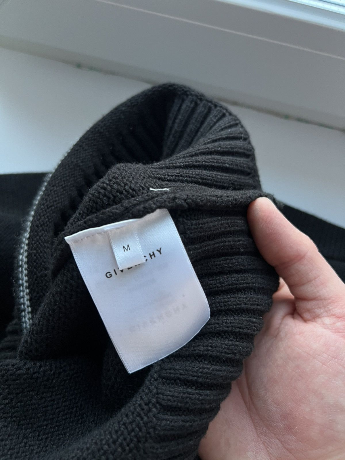 Givenchy GIVENCHY OVERSIZED KNITTED COTTON SWEATER HEAVYWEIGHT Size US M / EU 48-50 / 2 - 14 Thumbnail