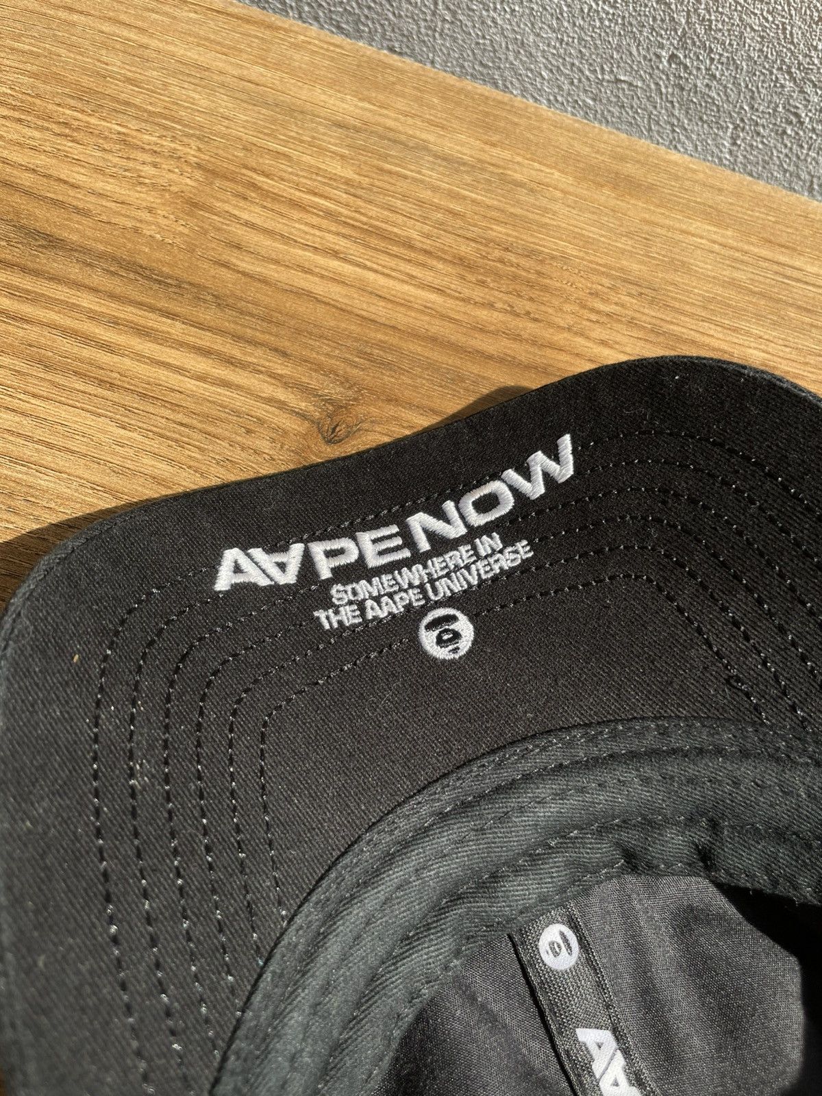 Aape Aape by A Bathing Ape Black Hat Cap Size ONE SIZE - 18 Thumbnail
