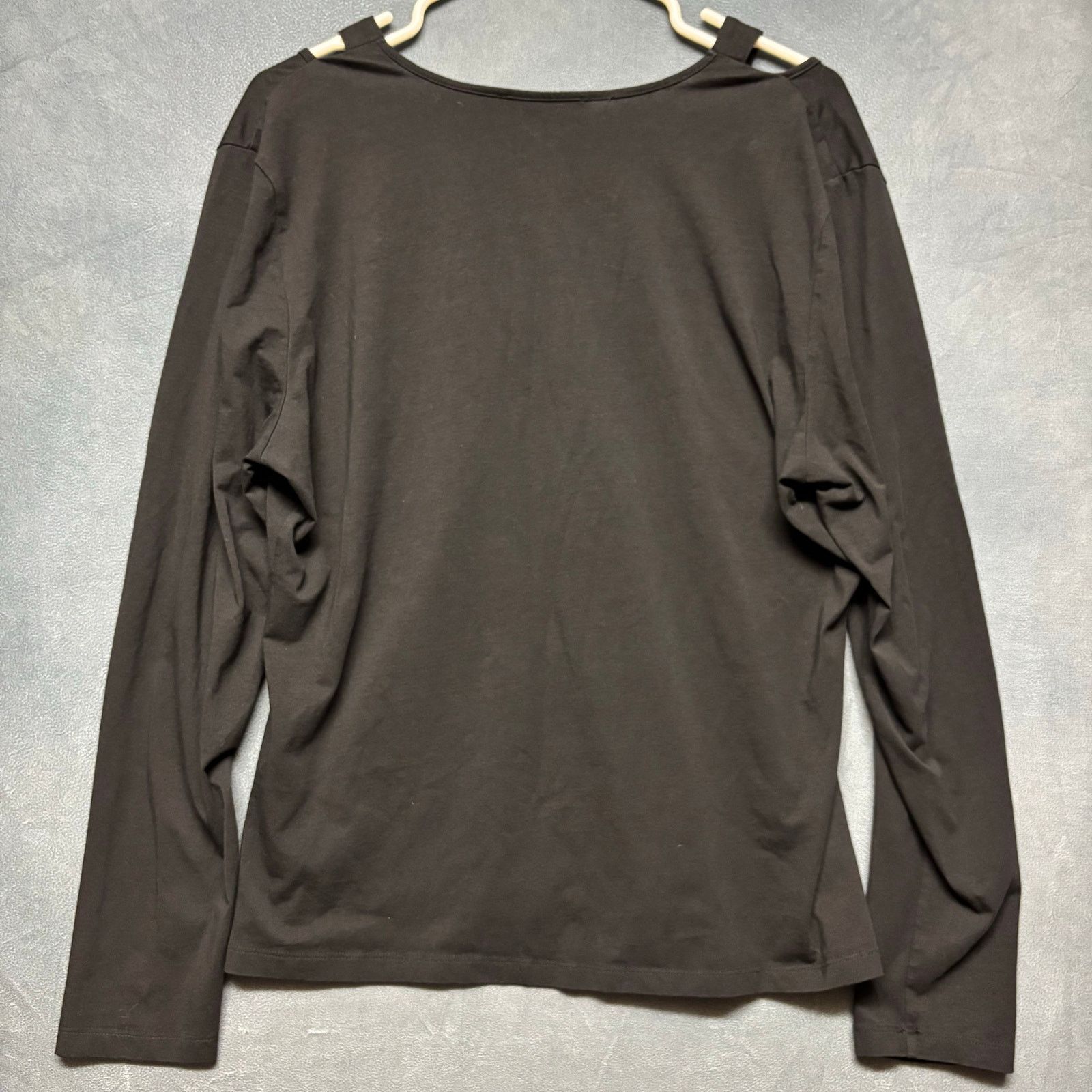 Other New York & Company Blouse Cold Shoulder Office Vixen Work Size XL / US 12-14 / IT 48-50 - 8 Thumbnail