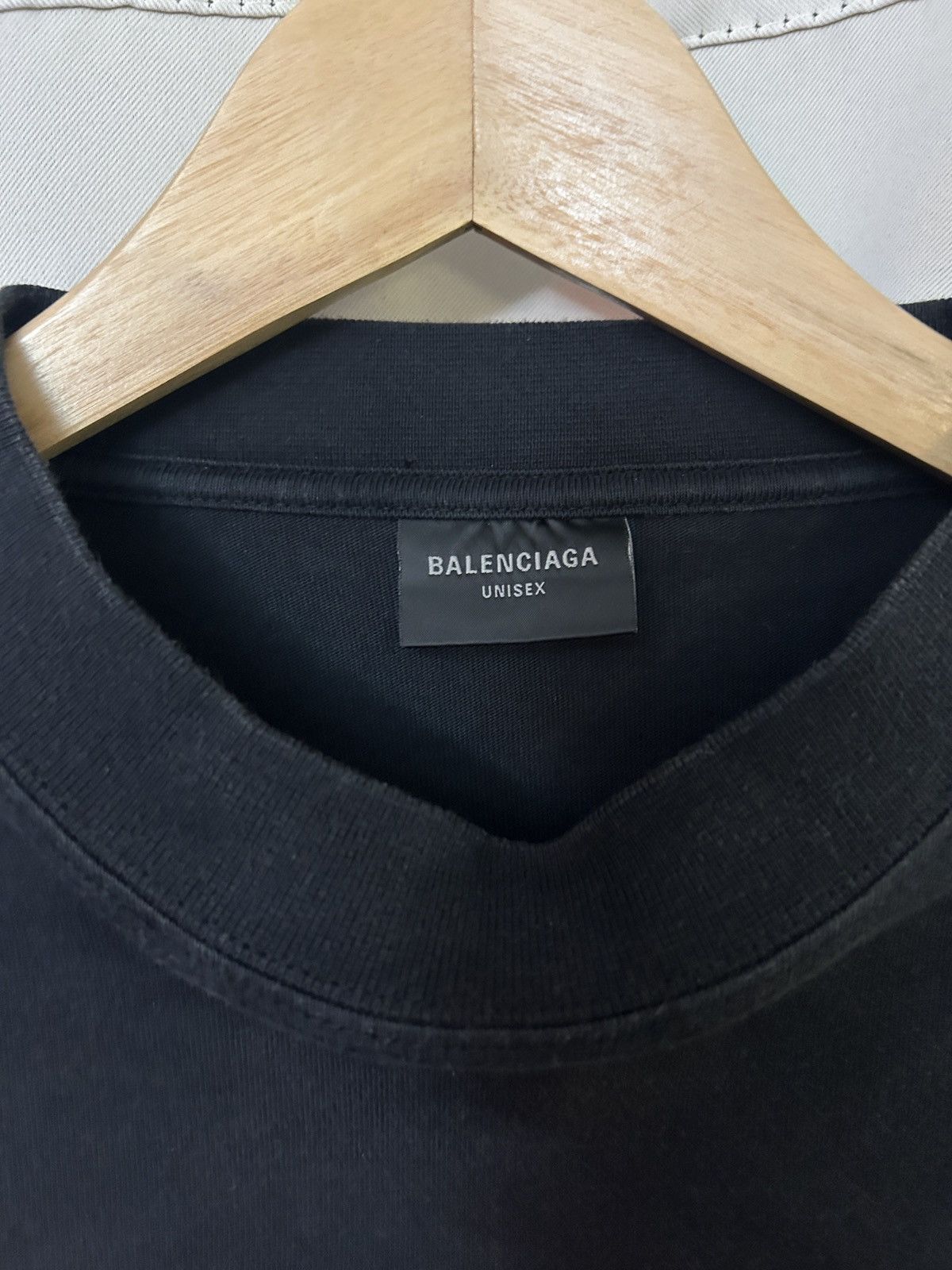 Balenciaga Balenciaga Longsleeve Tee Logo Vintage Size US M / EU 48-50 / 2 - 2 Thumbnail
