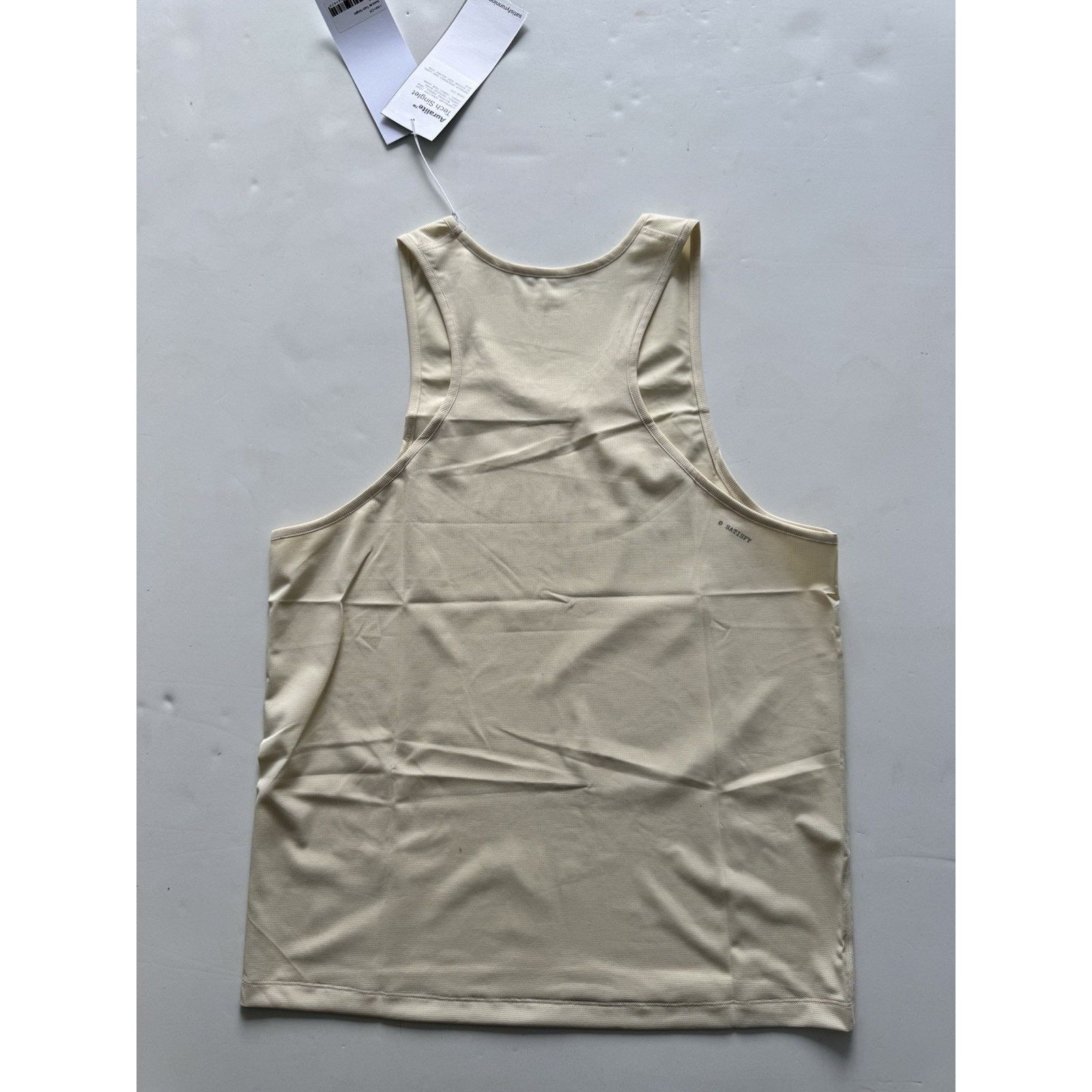 Satisfy SATISFY RUNNING AuraLite Tech Singlet Cream Small Size US S / EU 44-46 / 1 - 2 Thumbnail