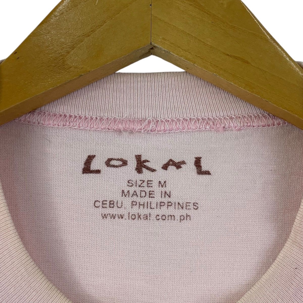 Vintage Vintage CEBU TROPICAL PARADISE Island Tee Shirt Top Pink Size M / US 6-8 / IT 42-44 - 5 Thumbnail