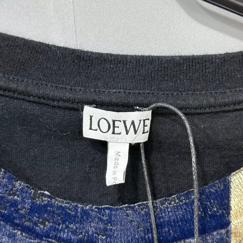 Loewe Loewe Checkerboard letter logo short sleeve Size XS / US 0-2 / IT 36-38 - 4 Thumbnail