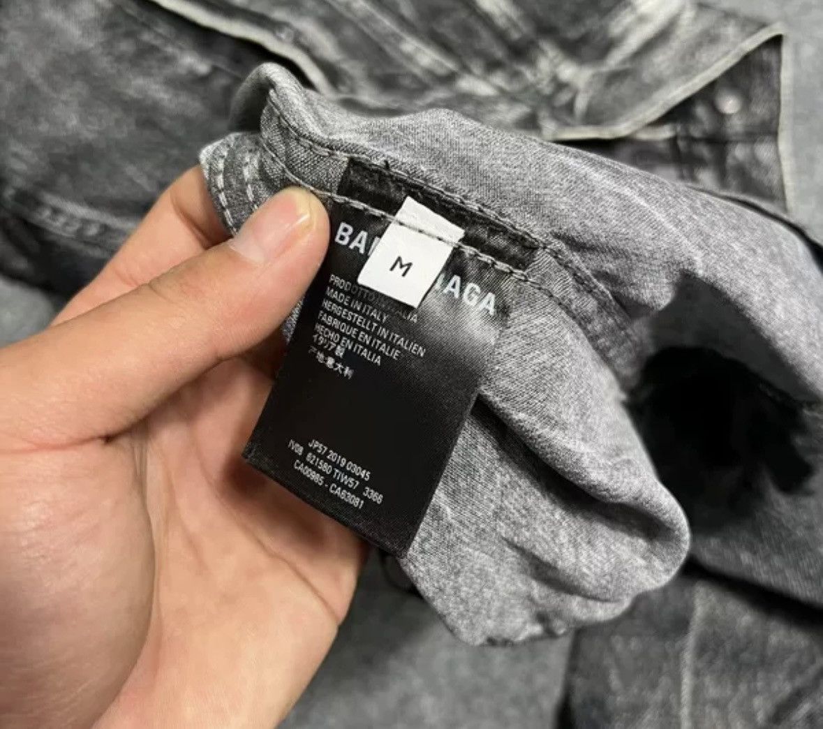 Balenciaga balenciaga Imitation denim jacket Size US M / EU 48-50 / 2 - 7 Thumbnail