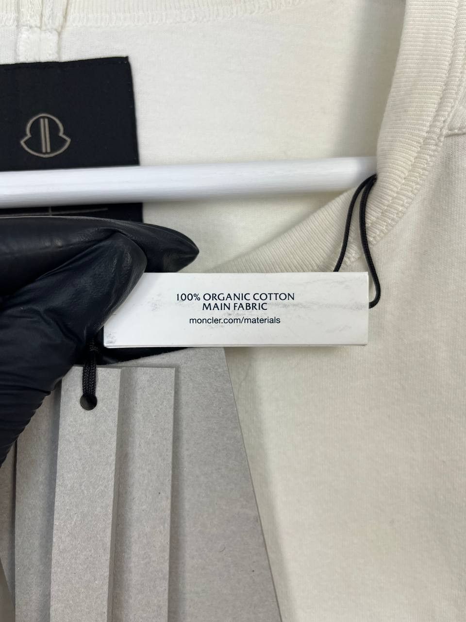 Moncler Moncler x Rick Owens Crewneck T Shirt Milk NWT M4630 Mens M Size US M / EU 48-50 / 2 - 6 Thumbnail