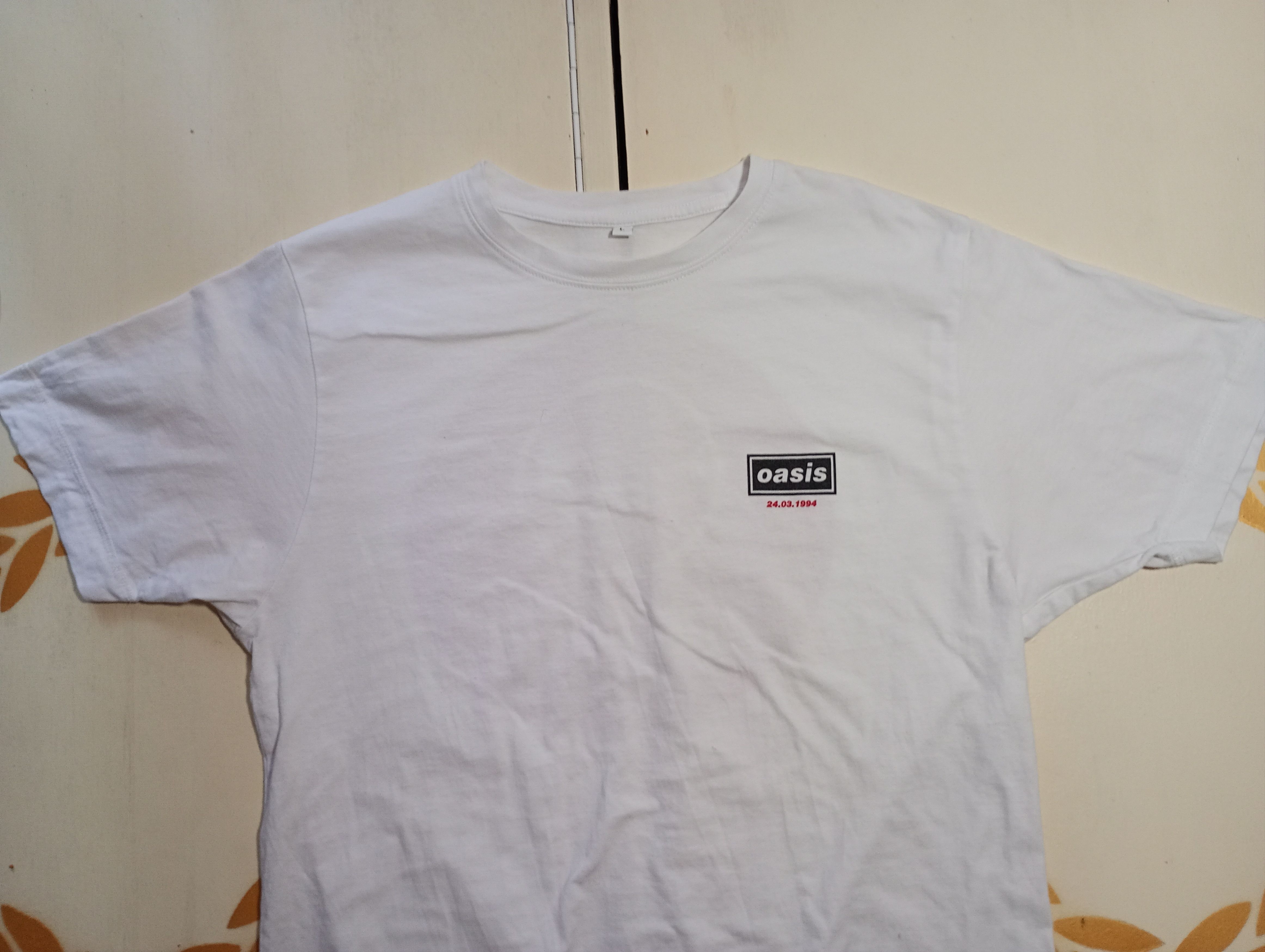 Band Tees Oasis - Live at 100 Club, London, March 24, 1994 Size US L / EU 52-54 / 3 - 4 Thumbnail