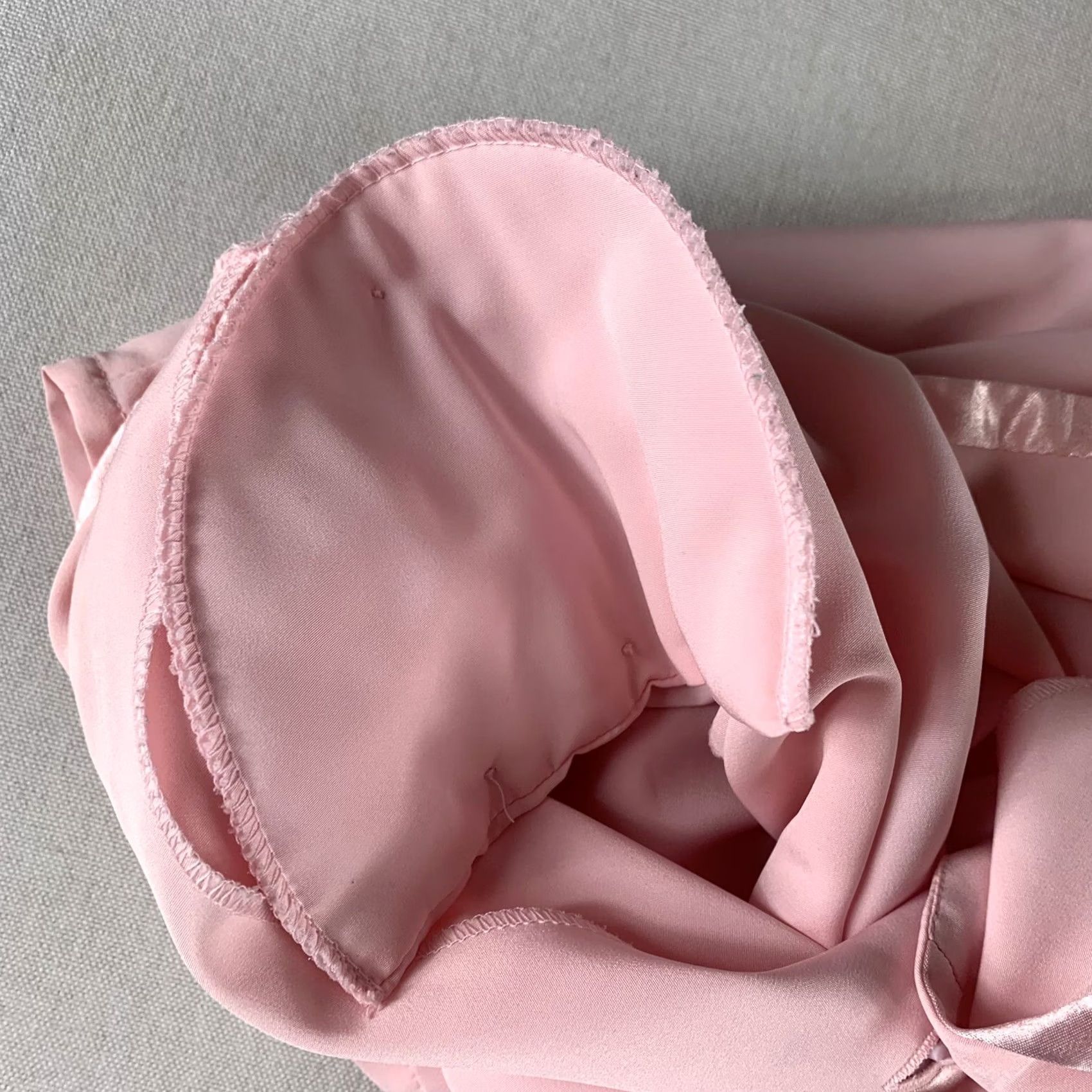 Pinko SARAH BENTLEY PINK BUTTON UP SHIRT WOMENS PL SHORT SLEEVE COLLAR (SHOULDER PADS) Size L / US 10 / IT 46 - 6 Thumbnail