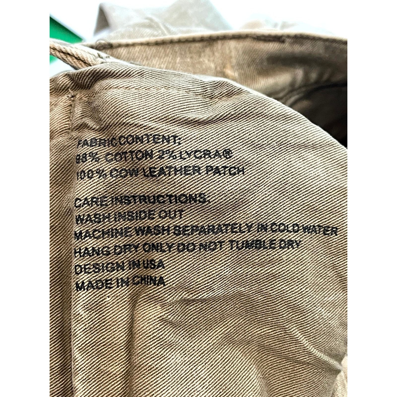 Purple Purple Tan Jeans Size US 31 - 6 Thumbnail