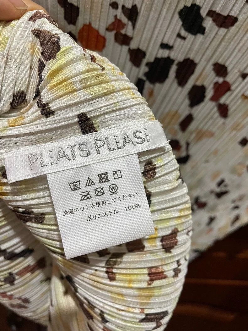 Issey Miyake Issey Miyake PP Floral Pleated T-shirt - dmc Size US S / EU 44-46 / 1 - 1 Thumbnail