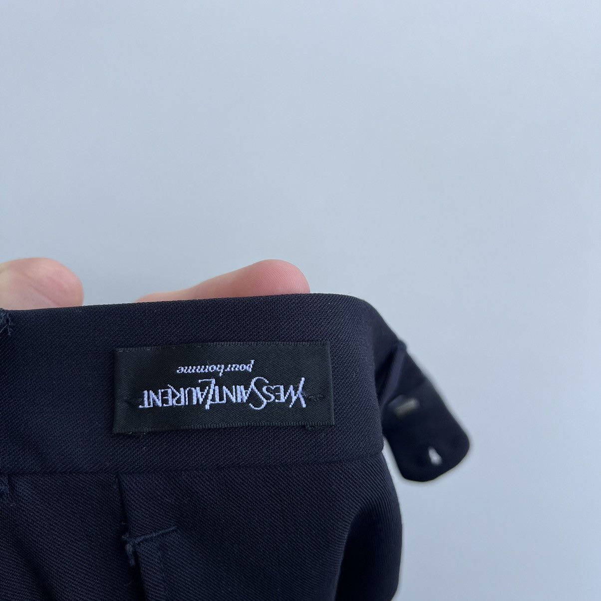 Vintage × Yves Saint Laurent Vintage Yves Saint Laurent Trouser Pants YSL Size 50R - 8 Thumbnail