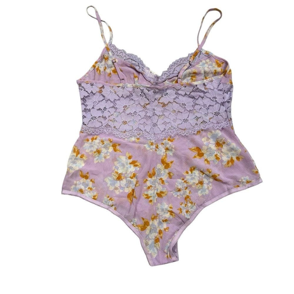 Free People NWT New Free People Monday Morning Lilac Bodysuit Size S Size S / US 4 / IT 40 - 4 Thumbnail