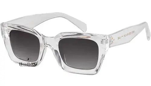 Electric Visual Vintage Oversized Transparent Sunglasses Size ONE SIZE - 1 Thumbnail