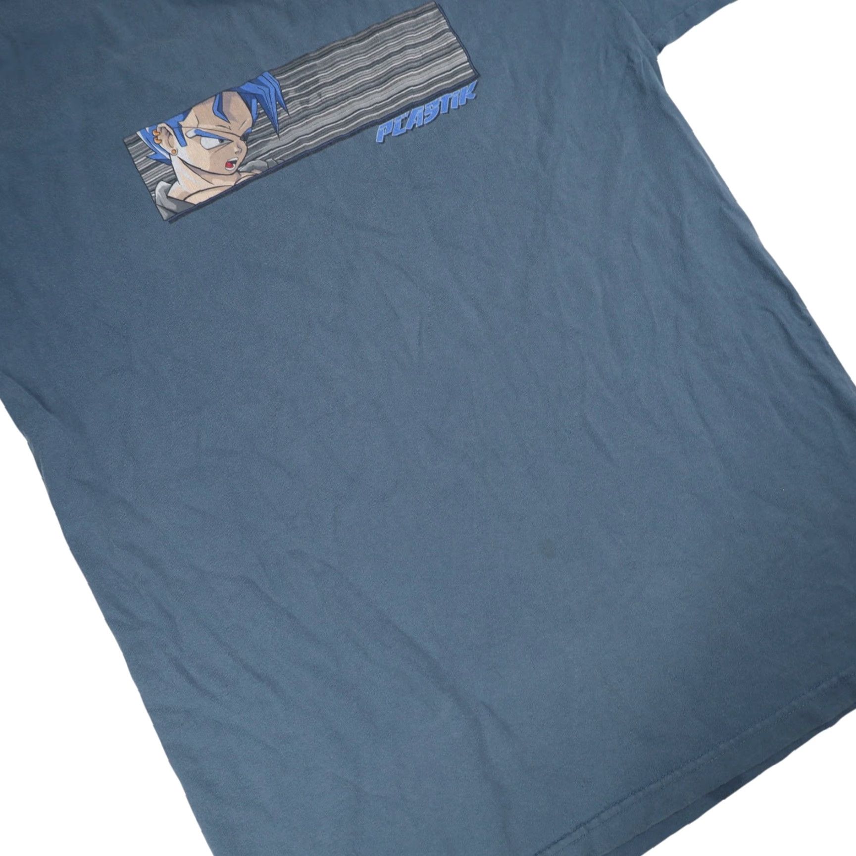 Logo 7 VINTAGE Plastik Anime Bogo Box Logo Graphic T Shirt Shirt Mens XL Blue 90s Anime Bogo Box Logo Graphic T Shirt Size US L / EU 52-54 / 3 - 3 Thumbnail