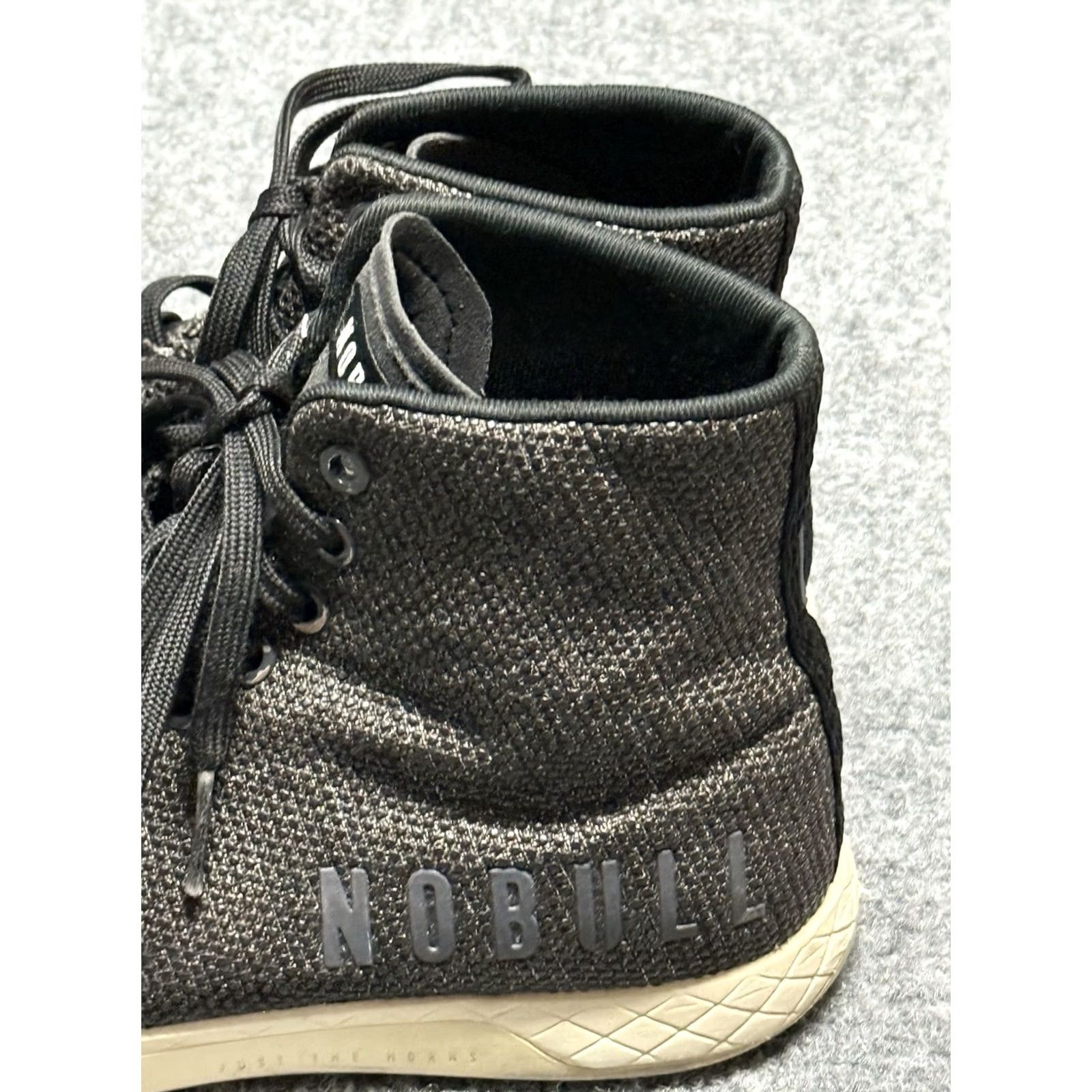 Vintage NOBULL Outwork High Top Trainer Shoes Men 7.5 Gray Indoor Gym Sneaker Athletic Trainer US 7.5 EU 40.5 Womens? Size M / US 6-8 / IT 42-44 - 6 Thumbnail