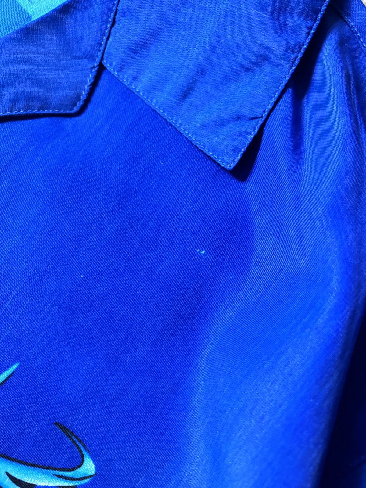 Japanese Brand × Vintage Fuhua Japanese Dragon Blue short sleeve shirt Size US M / EU 48-50 / 2 - 5 Thumbnail