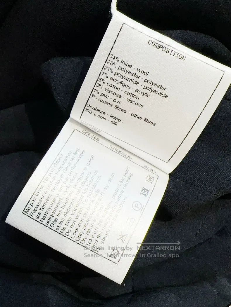 Chanel Chanel 21A Castle Series Black Mixed Colour Tweed Round-ne Size XS / US 0-2 / IT 36-38 - 9 Thumbnail