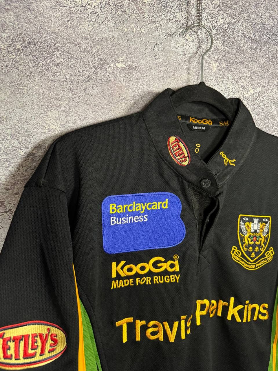 Other Vintage Northampton KooGa Rugby Jersey Blokcore Medium Size US M / EU 48-50 / 2 - 5 Thumbnail