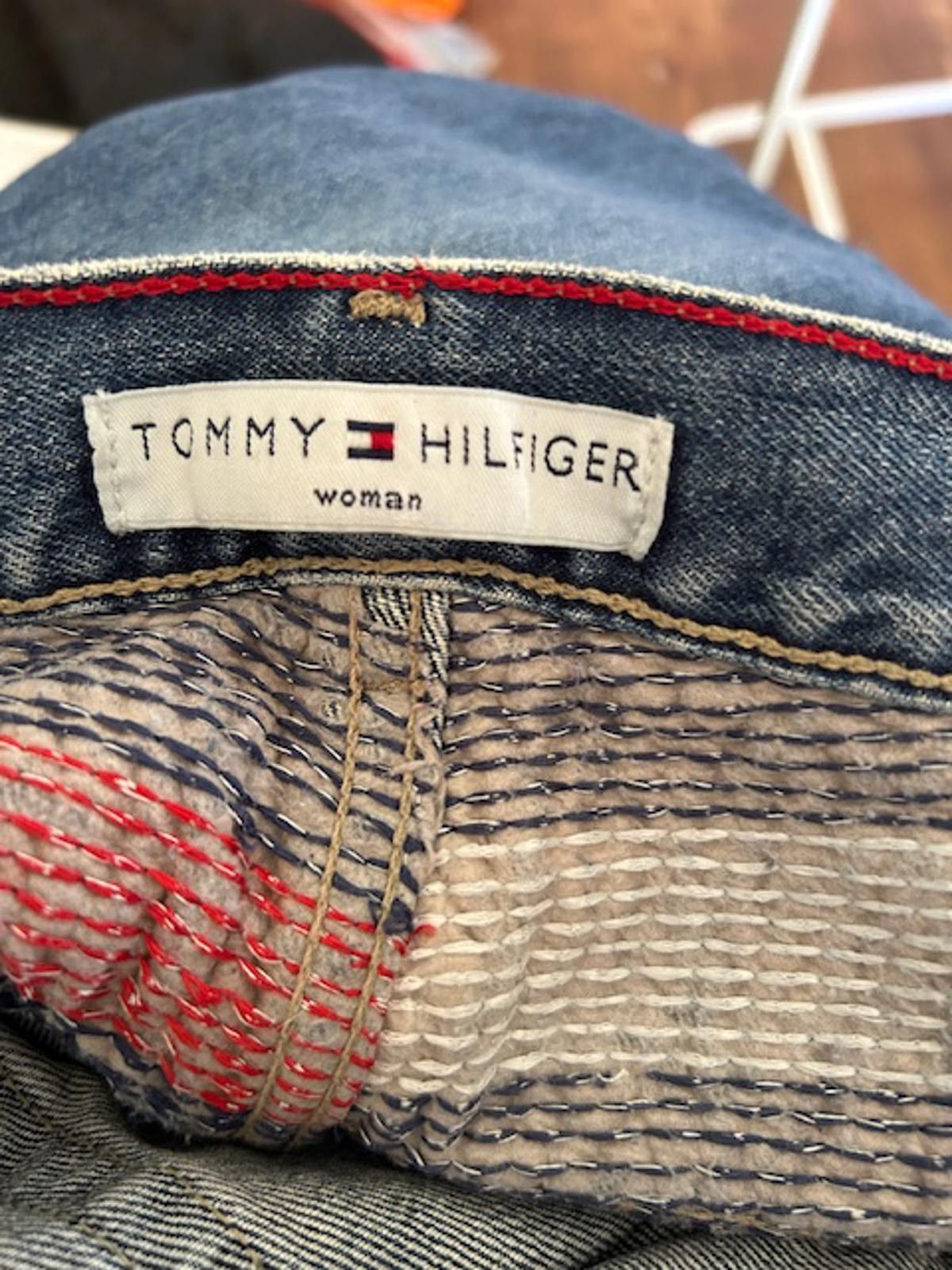 Tommy Hilfiger Tommy Hilfiger Vintage Embroidered High Waist Denim Jeans Size US 30 / EU 46 - 5 Thumbnail