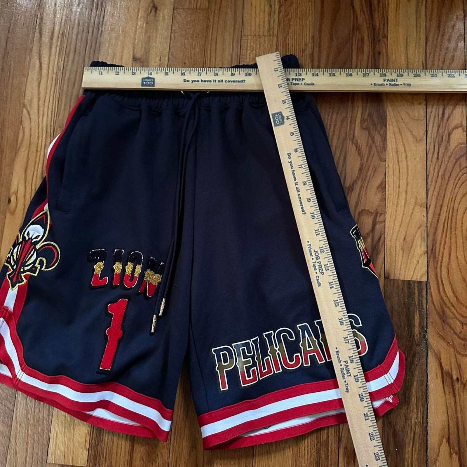 NBA NWT Pro Standard NOLA NBA Zion Pelicans Player Shorts S Size US 26 / EU 42 - 7 Thumbnail