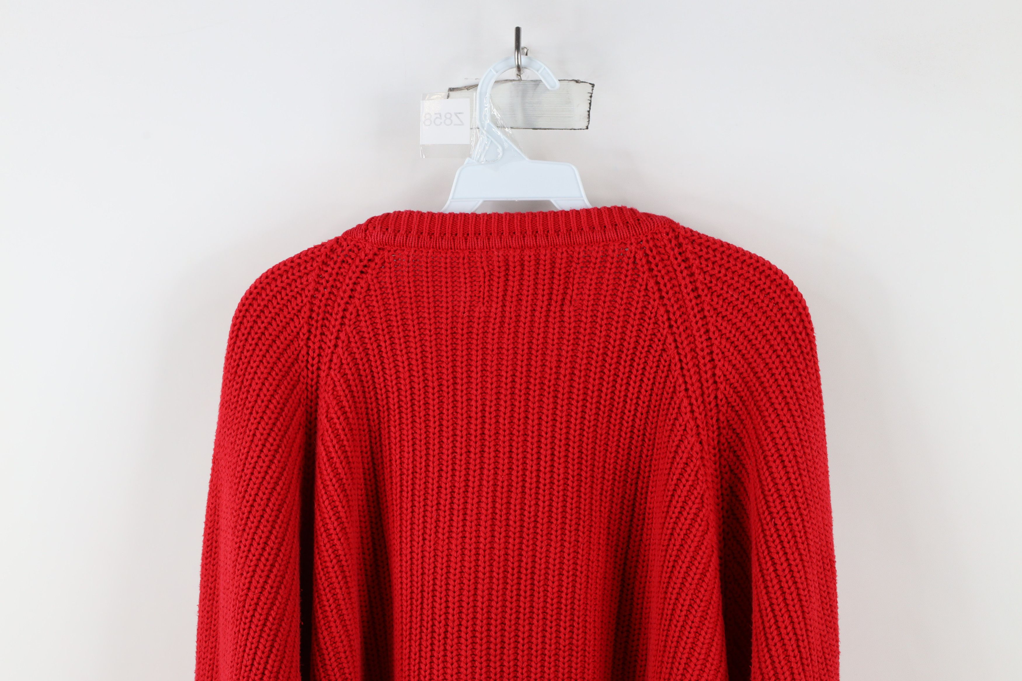 Eddie Bauer × Vintage Vintage 90s Eddie Bauer Heavyweight Ribbed Knit Sweater Size US L / EU 52-54 / 3 - 7 Thumbnail