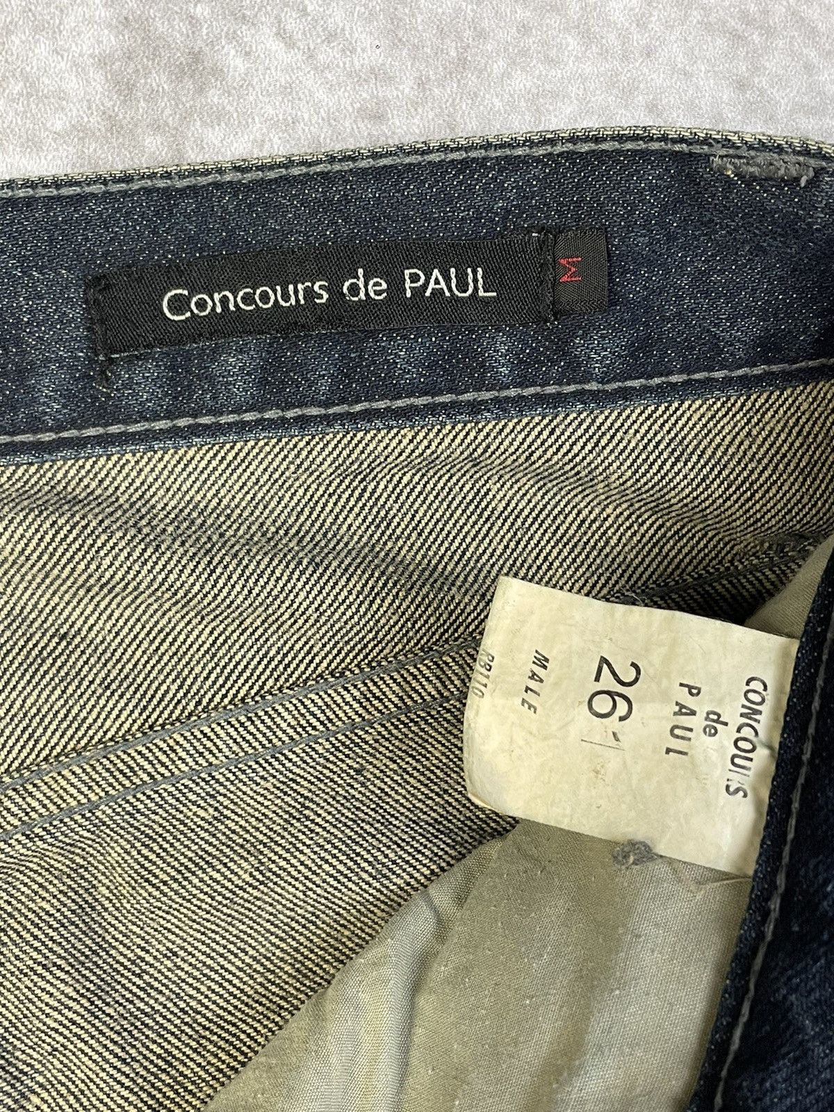 Tornado Mart 2000s CdP Vkei Style Pierced Flare Distressed Denim Size US 32 / EU 48 - 14 Thumbnail