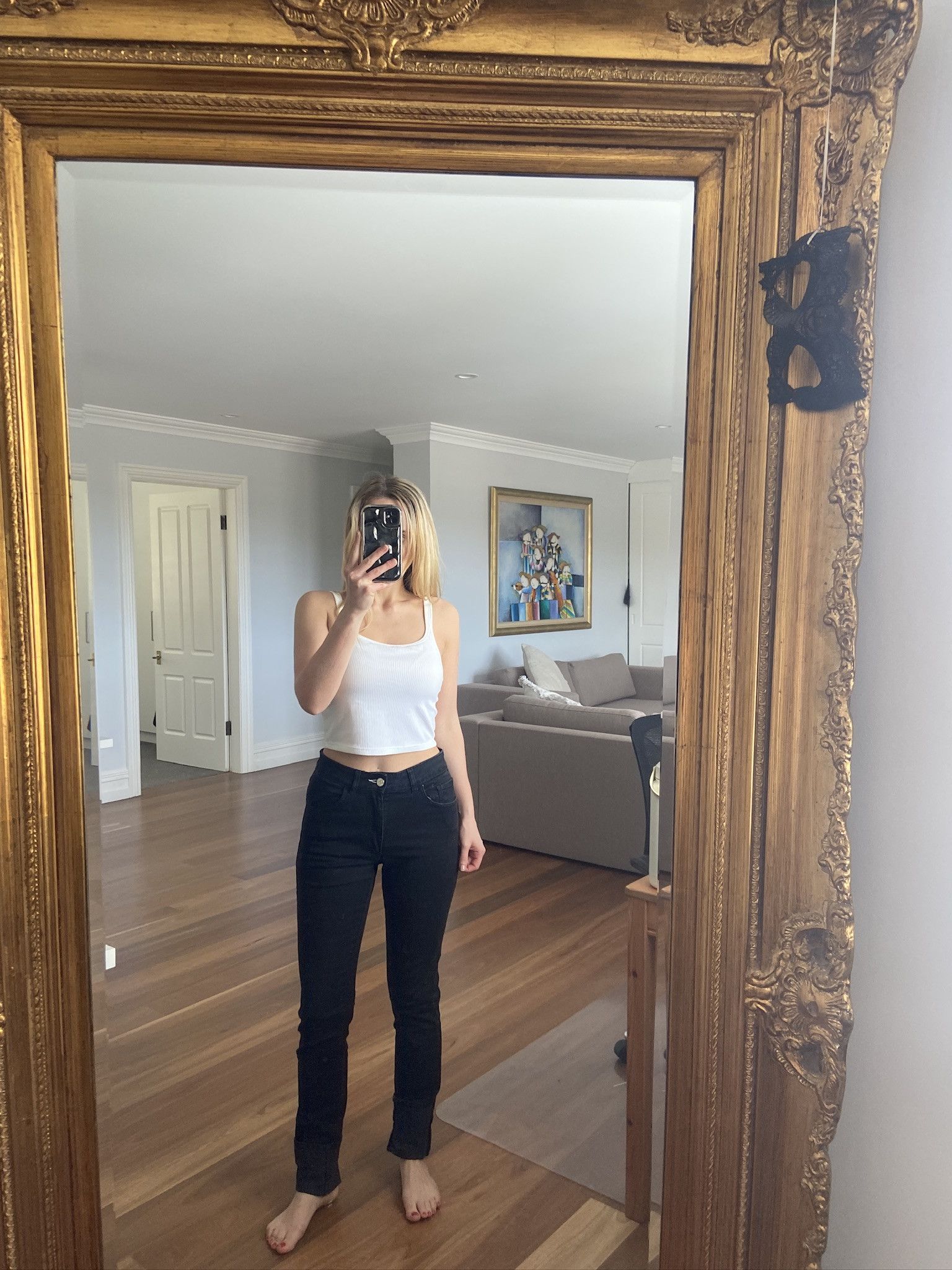 Acne Studios High Waisted Jeans Slim Size 28" / US 6 / IT 42 - 6 Thumbnail