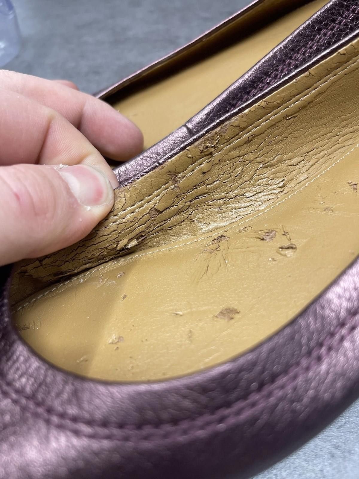 Coach Coach Chelsea Flats Womens Size 6.5 Metallic Leather Size US 6.5 / IT 36.5 - 10 Thumbnail