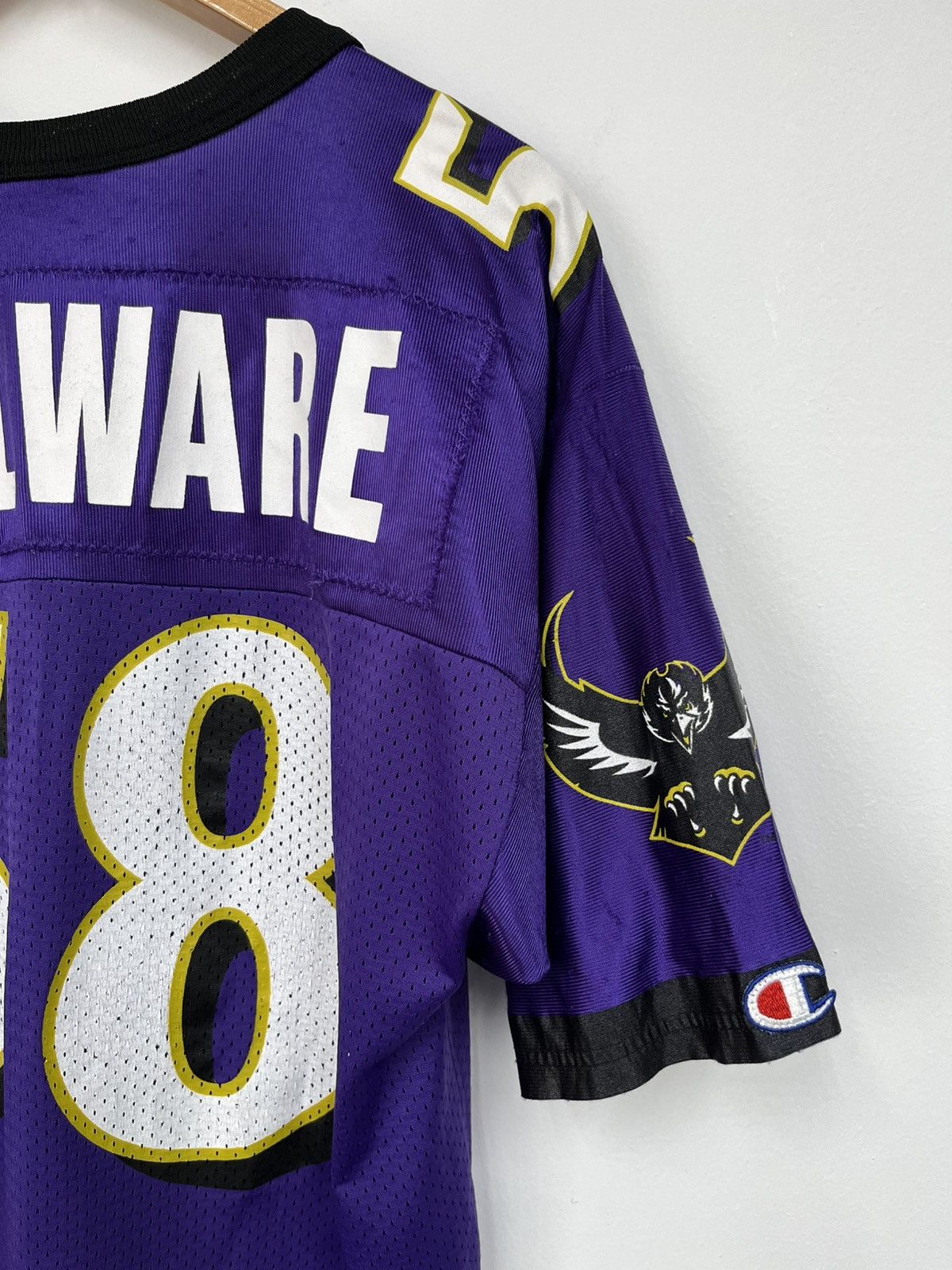 Champion Vtg Peter Boulware Baltimore Ravens Champion Jersey Size US M / EU 48-50 / 2 - 15 Thumbnail