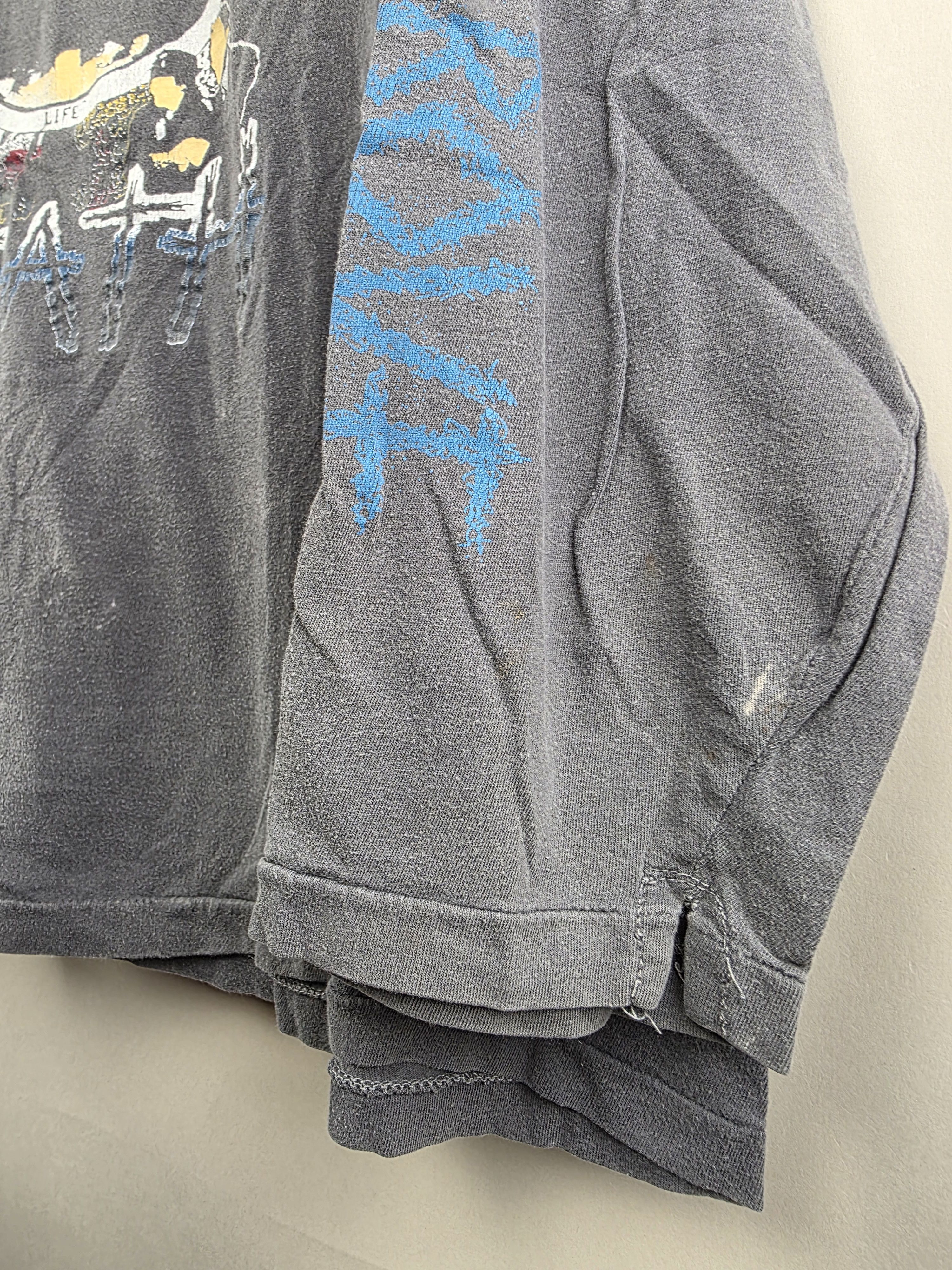 Band Tees × Vintage 90s Napalm Death Rise Above Hoodie XL 23" 27" Size US XL / EU 56 / 4 - 4 Thumbnail