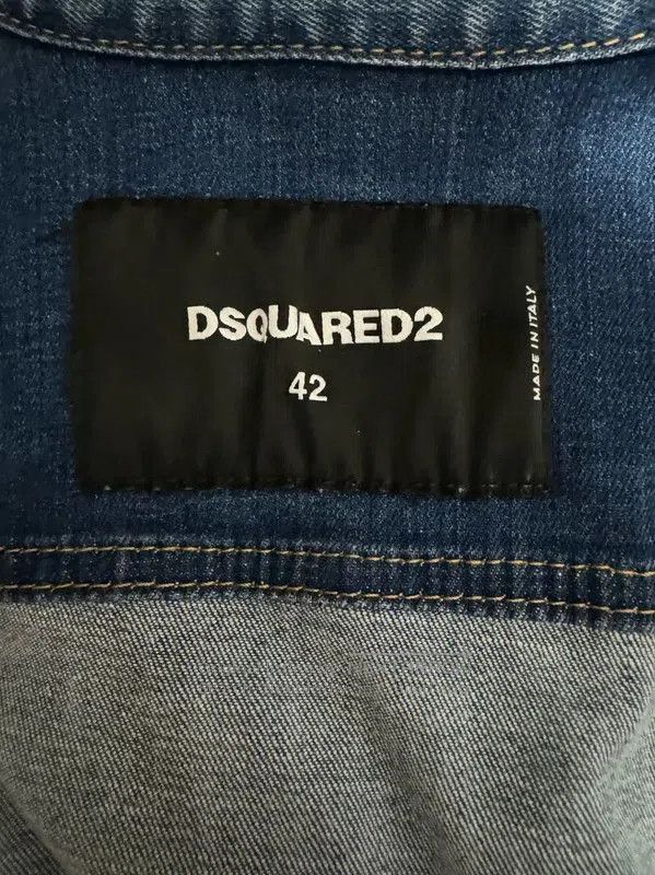 Dsquared2 DSQUARED2 Color-Block Cotton Gradient Jacket . Size M / US 6-8 / IT 42-44 - 3 Thumbnail