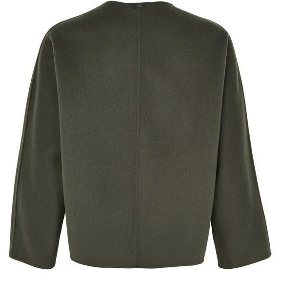 MAX MARA Kate Short Green Wool Coat New & Authentic (Women\'s